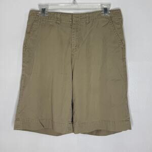 Polo Ralph Lauren Shorts Boys 18 Beige Chino Classic Flat Front School Casual